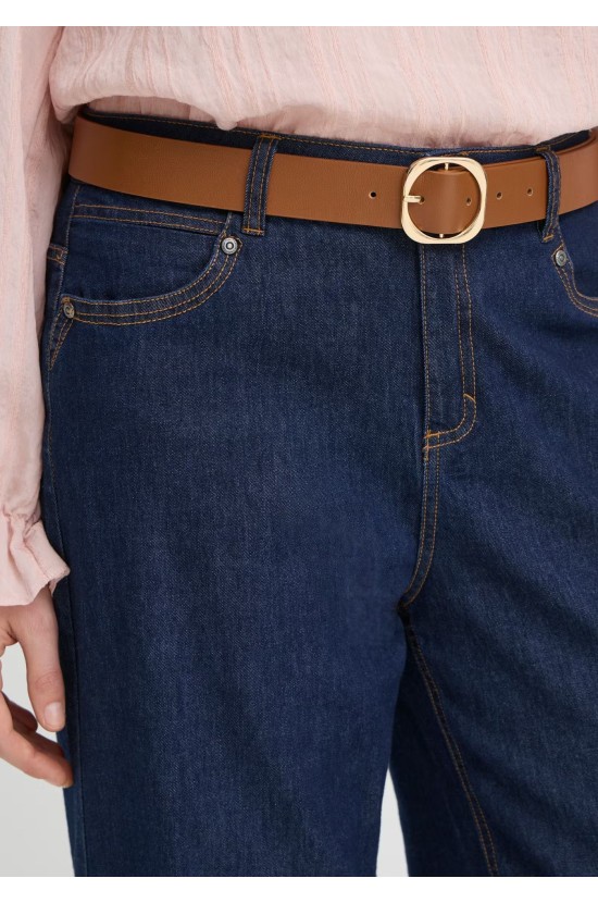 Ζώνη Λεπτή Cognac