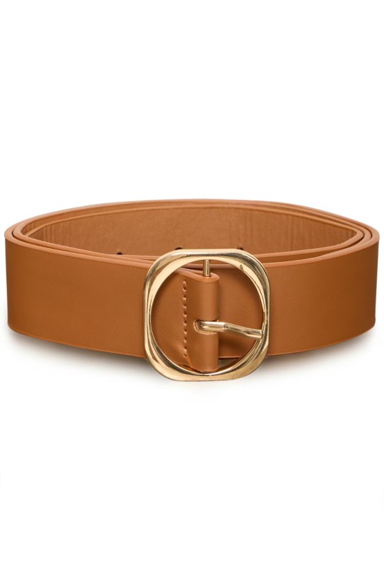Ζώνη Λεπτή Cognac