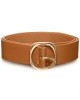 Ζώνη Λεπτή Cognac