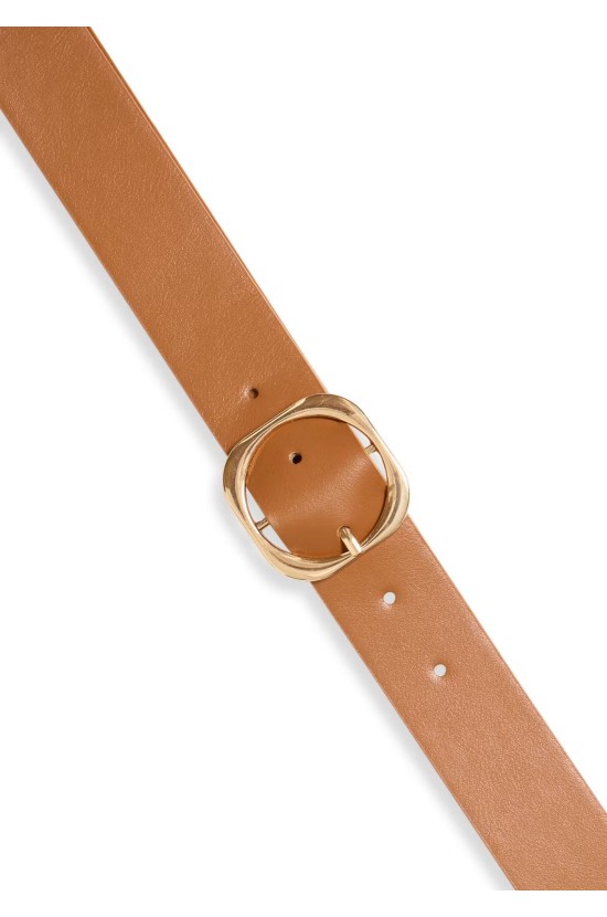 Ζώνη Λεπτή Cognac