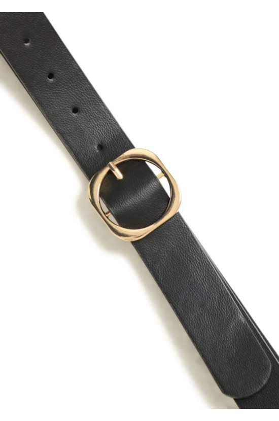 Ζώνη Λεπτή Μαύρη