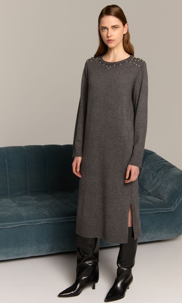 Long Grey Dress Long Grey Dress