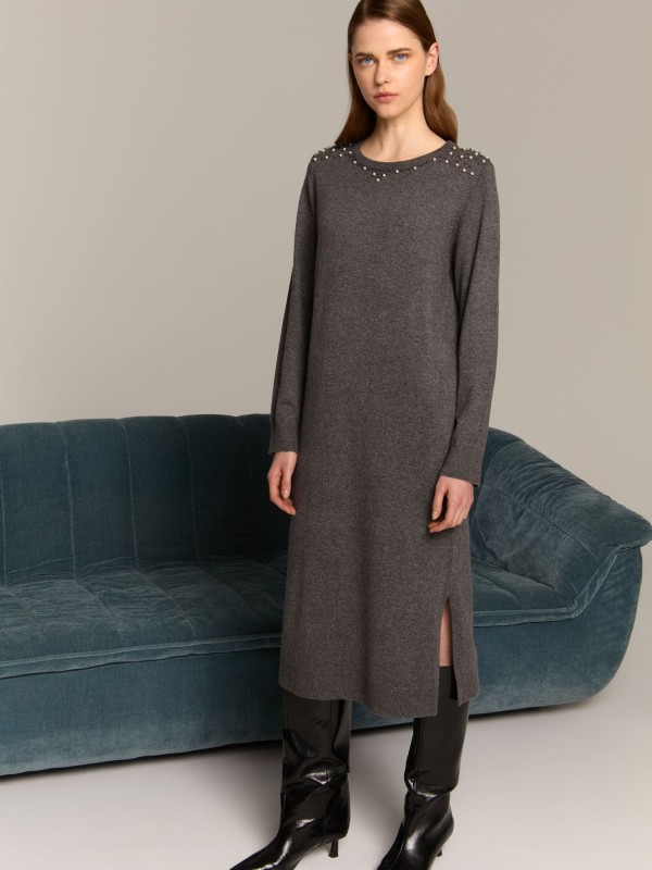 Long Grey Dress Long Grey Dress