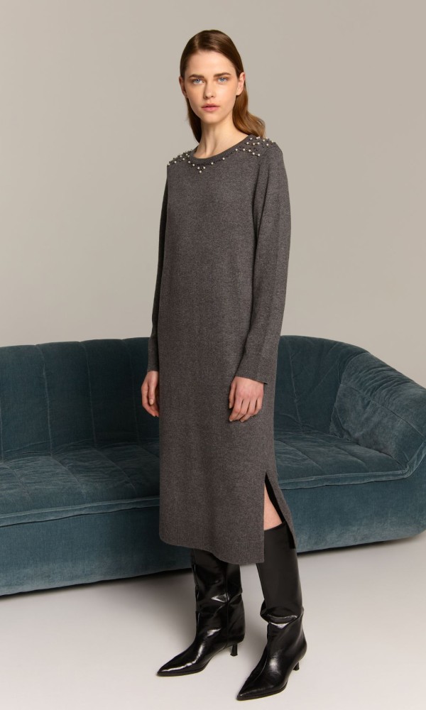 Long Grey Dress Long Grey Dress