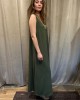 Long Olive Dress