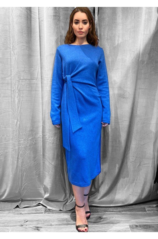 Φόρεμα Πλεκτό Blue Royal