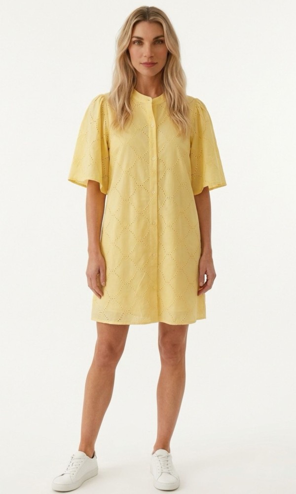 Κίτρινο Φόρεμα Shirt