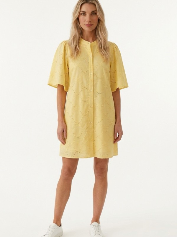 Κίτρινο Φόρεμα Shirt