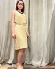 Dress Sleeveless Beige