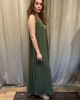 Long Olive Dress