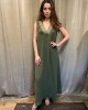 Long Olive Dress