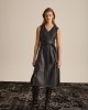 Dress Black Leatherette