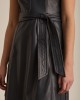 Dress Black Leatherette