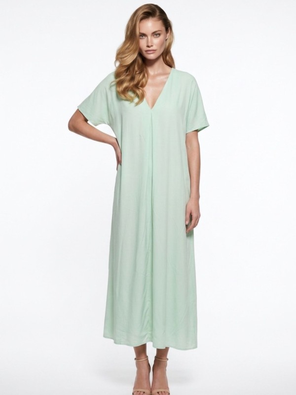 Mint Dress With V Mint Dress With V