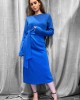 Knitted dress Blue Royal
