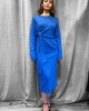 Φόρεμα Πλεκτό Blue Royal