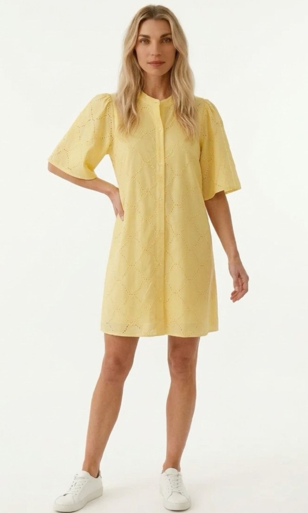 Κίτρινο Φόρεμα Shirt Κίτρινο Φόρεμα Shirt