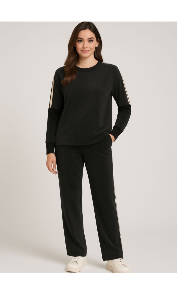 Βελούδινη Φόρμα με Ρίγα