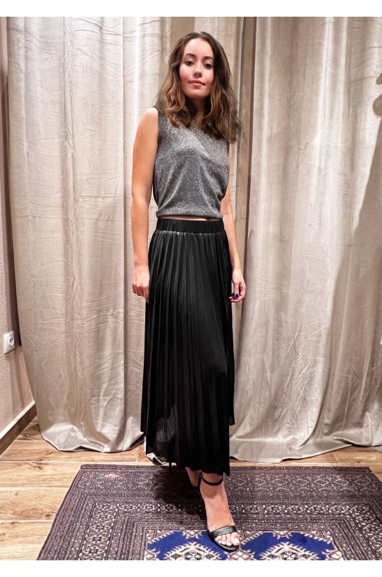 Skirt Pleated Black