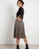 Midi Φούστα Animal Print