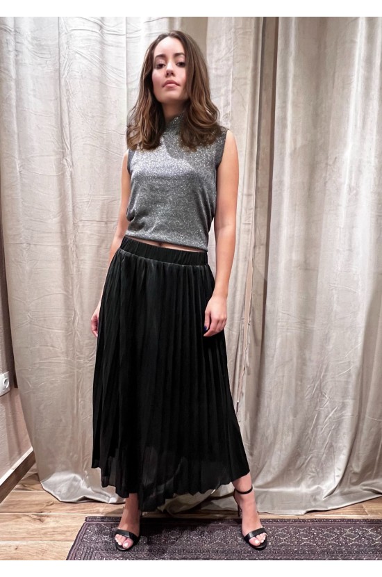 Skirt Pleated Black