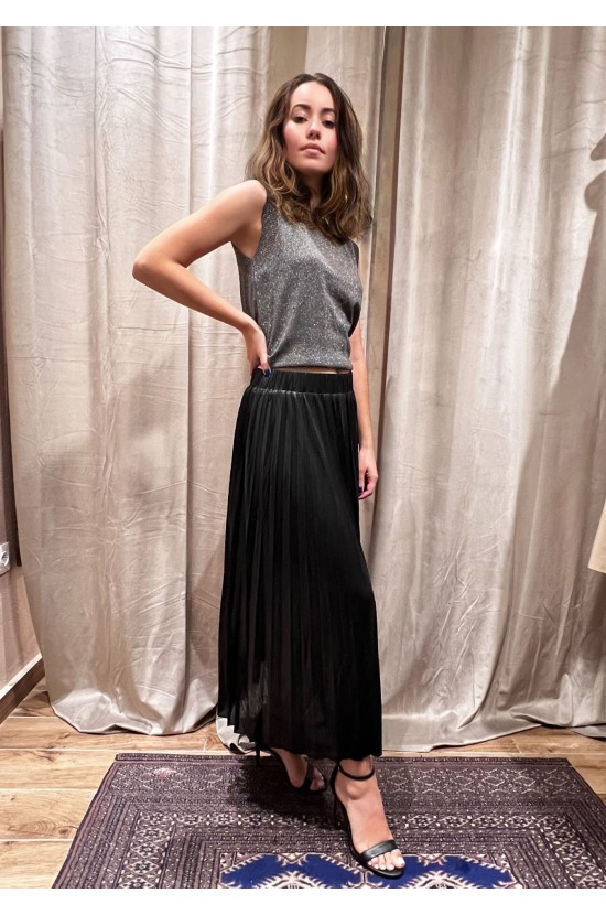 Skirt Pleated Black