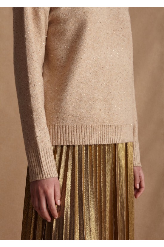 Skirt Pleated Gold 