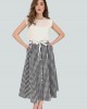 Skirt With Black and White Plaid
