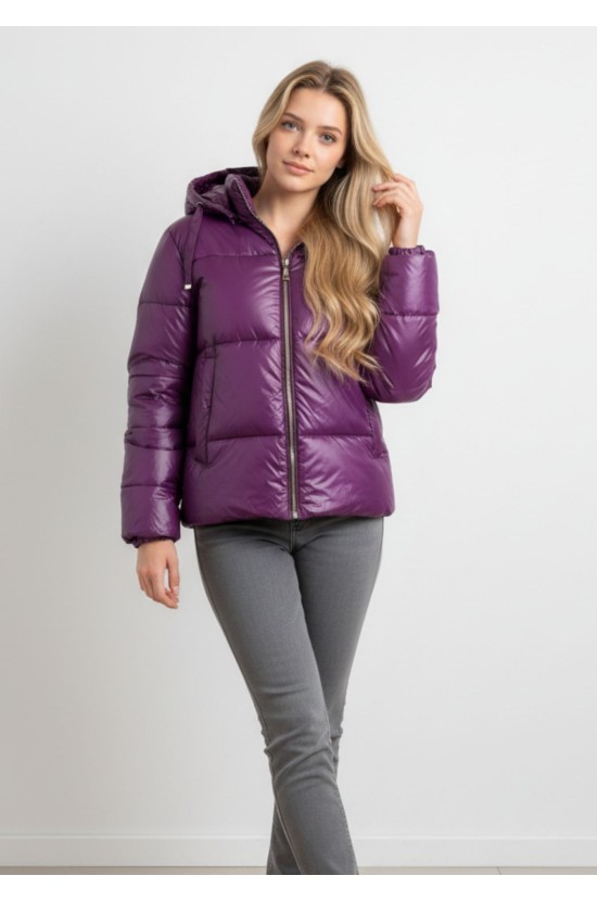 Μπουφάν Μωβ