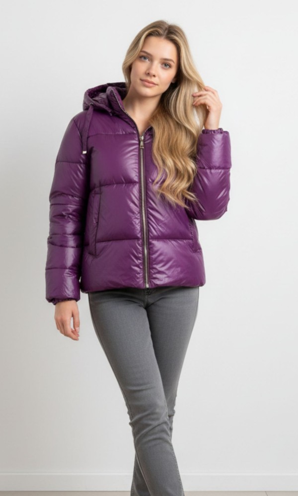 Μπουφάν Μωβ