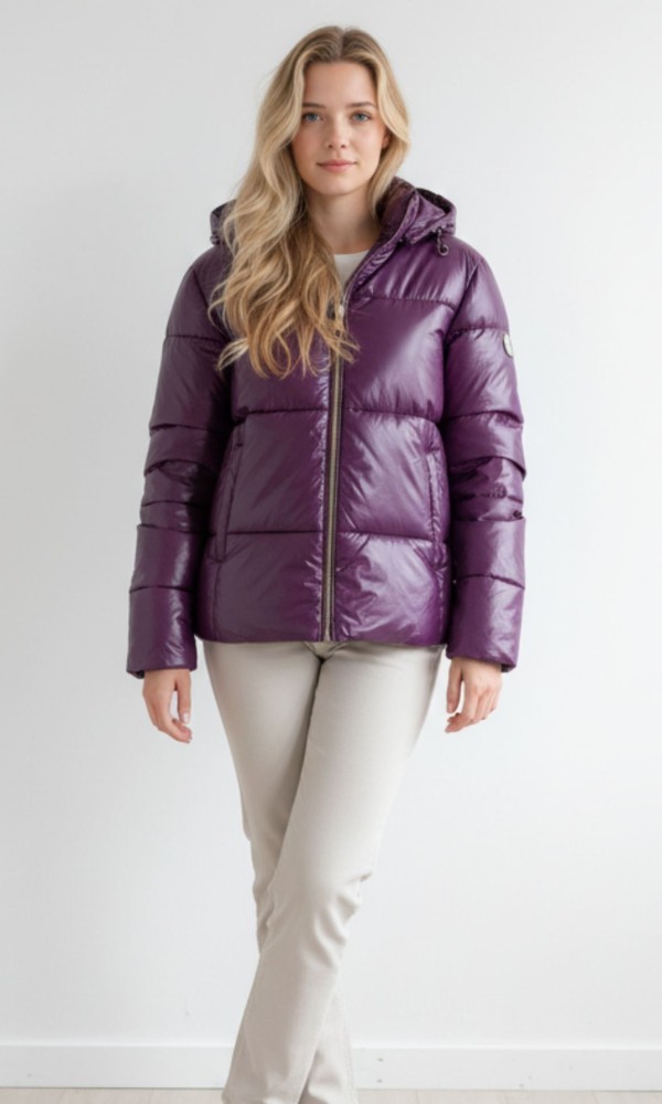 Μπουφάν Μωβ