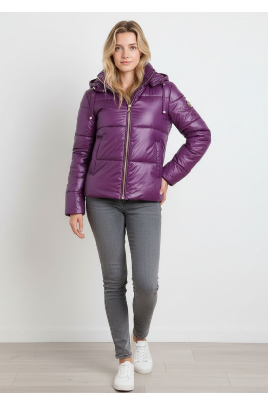 Μπουφάν Μωβ