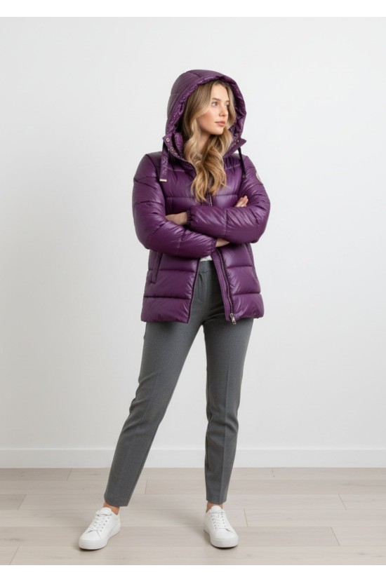 Μπουφάν Μωβ