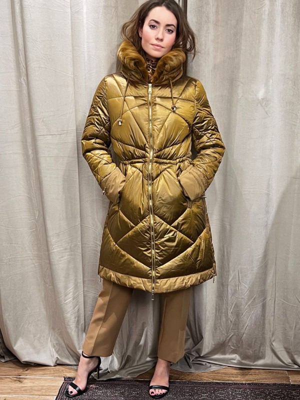 Μπουφάν Μακρύ Camel