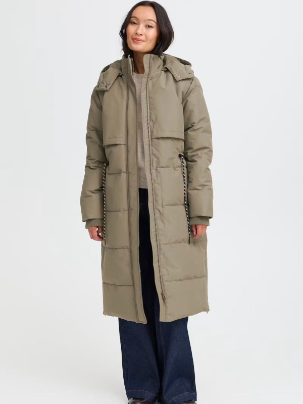 Long Olive Green Jacket