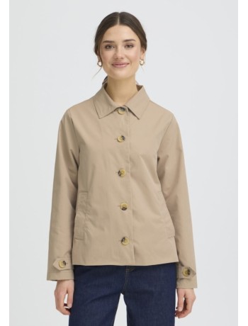 Κοντή Καμπαρντίνα Μπεζ Κοντή Καμπαρντίνα Μπεζ