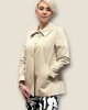 Beige trench coat Beige A-line