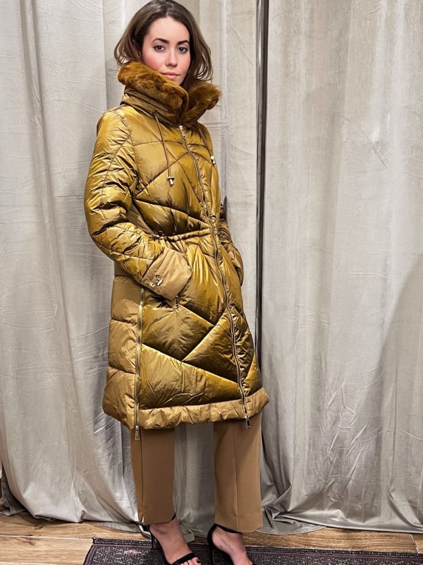 Μπουφάν Μακρύ Camel