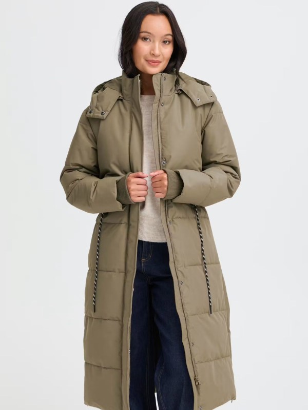 Long Olive Green Jacket