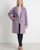 Λιλά Midi Παλτό Λιλά Midi Παλτό