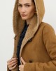Μουτόν Camel Με Κουκούλα