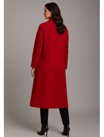 Παλτό Με Ρεγκλάν Μανίκι Και Κλασική Γραμμή Παλτό Με Ρεγκλάν Μανίκι Και Κλασική Γραμμή