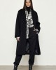 Παλτό Μαύρο Midi Παλτό Μαύρο Midi