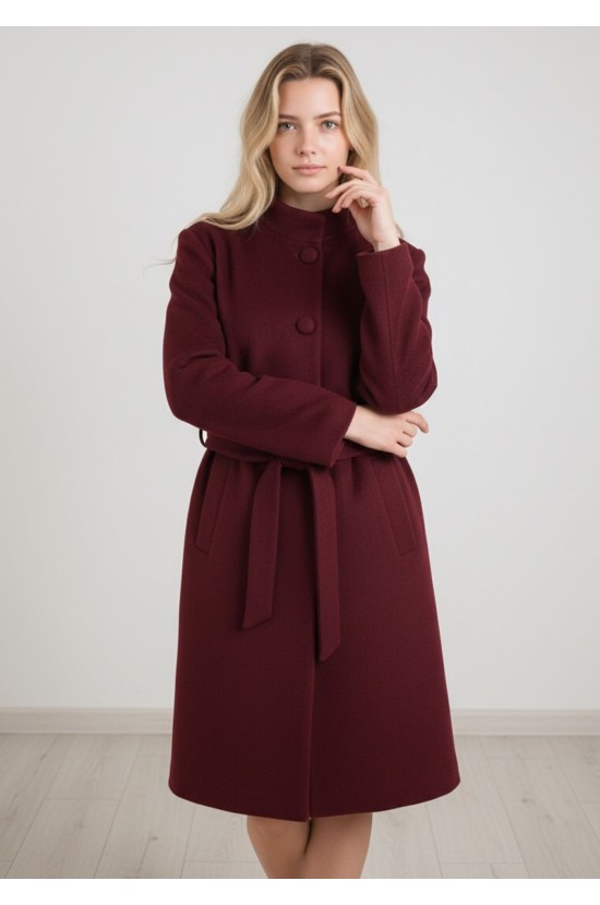 Παλτό Midi Bordeaux Παλτό Midi Bordeaux