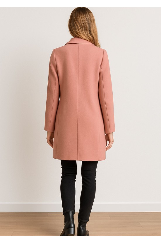 Coat Midi Dusty Pink