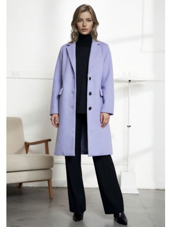 Παλτό Midi Λιλά Παλτό Midi Λιλά