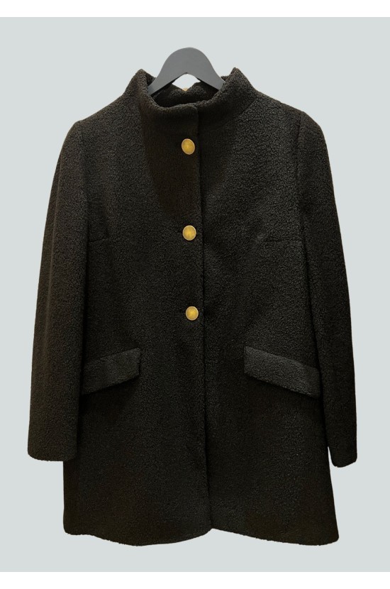 Coat Midi Black