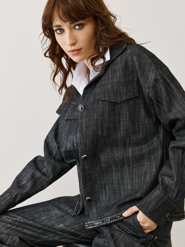 Σακάκι Μαύρο Oversized