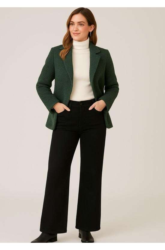 Κυπαρισσί Μπουκλέ Σακάκι Κυπαρισσί Μπουκλέ Σακάκι