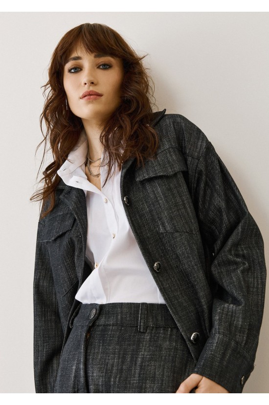 Σακάκι Μαύρο Oversized Σακάκι Μαύρο Oversized